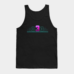 Number 3 Tank Top